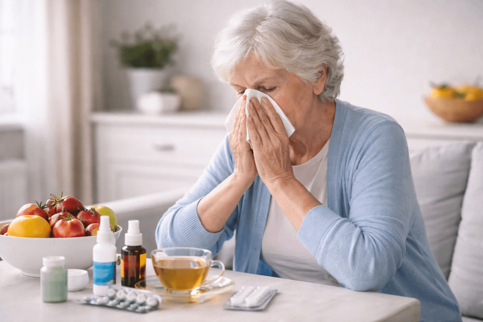 Алергії у людей похилого віку: як адаптувати меню і середовище
