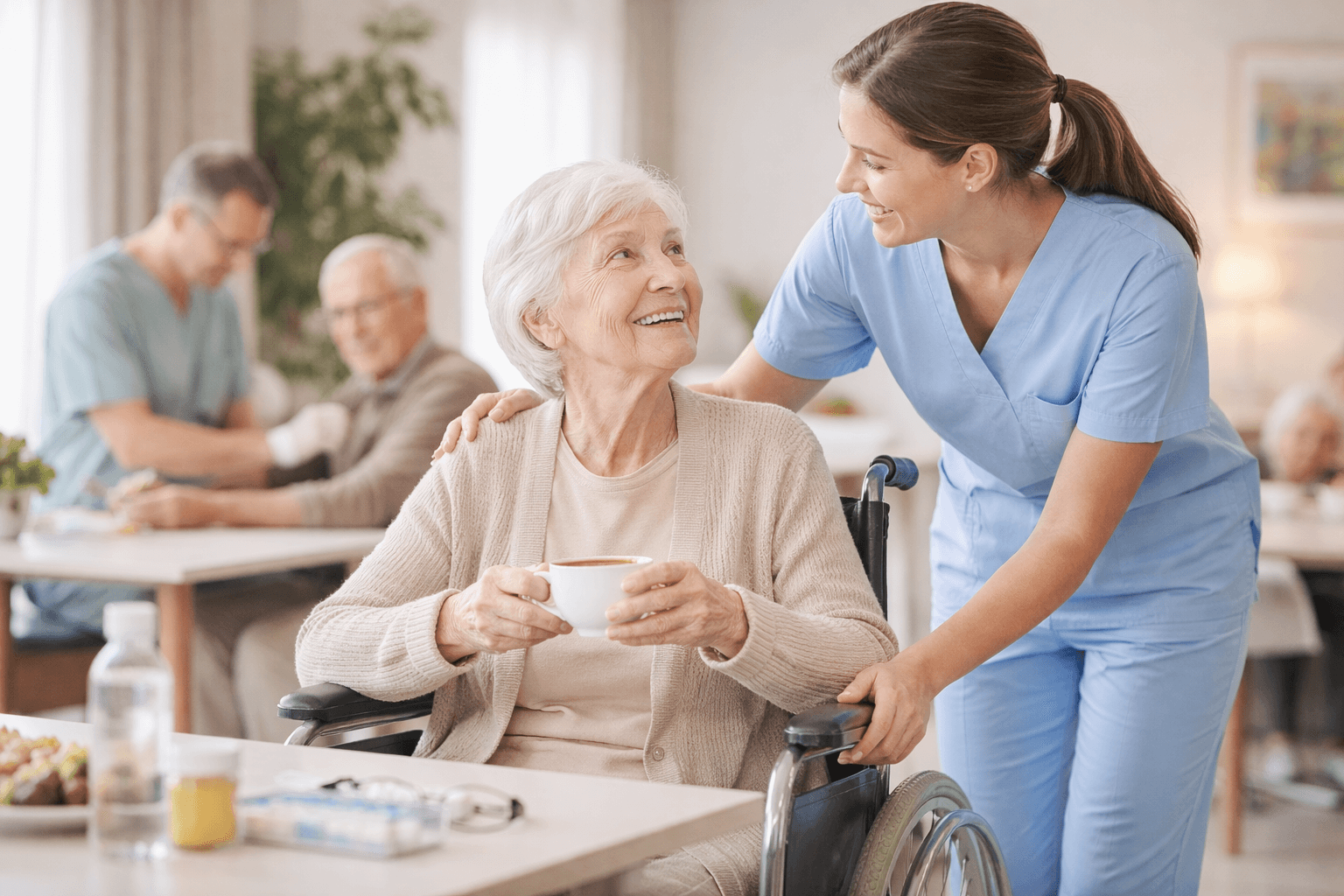 Услуги ухода в частном пансионате для пожилых людей: что включено и что можно добавить?