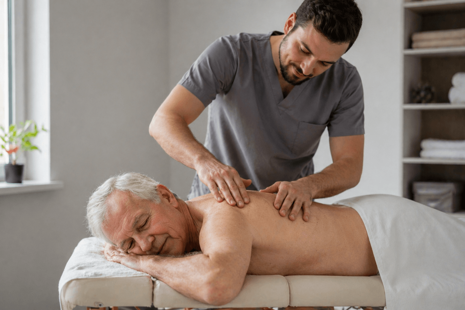 Лікувальний масаж у похилому віці: коли, кому, які протипоказання