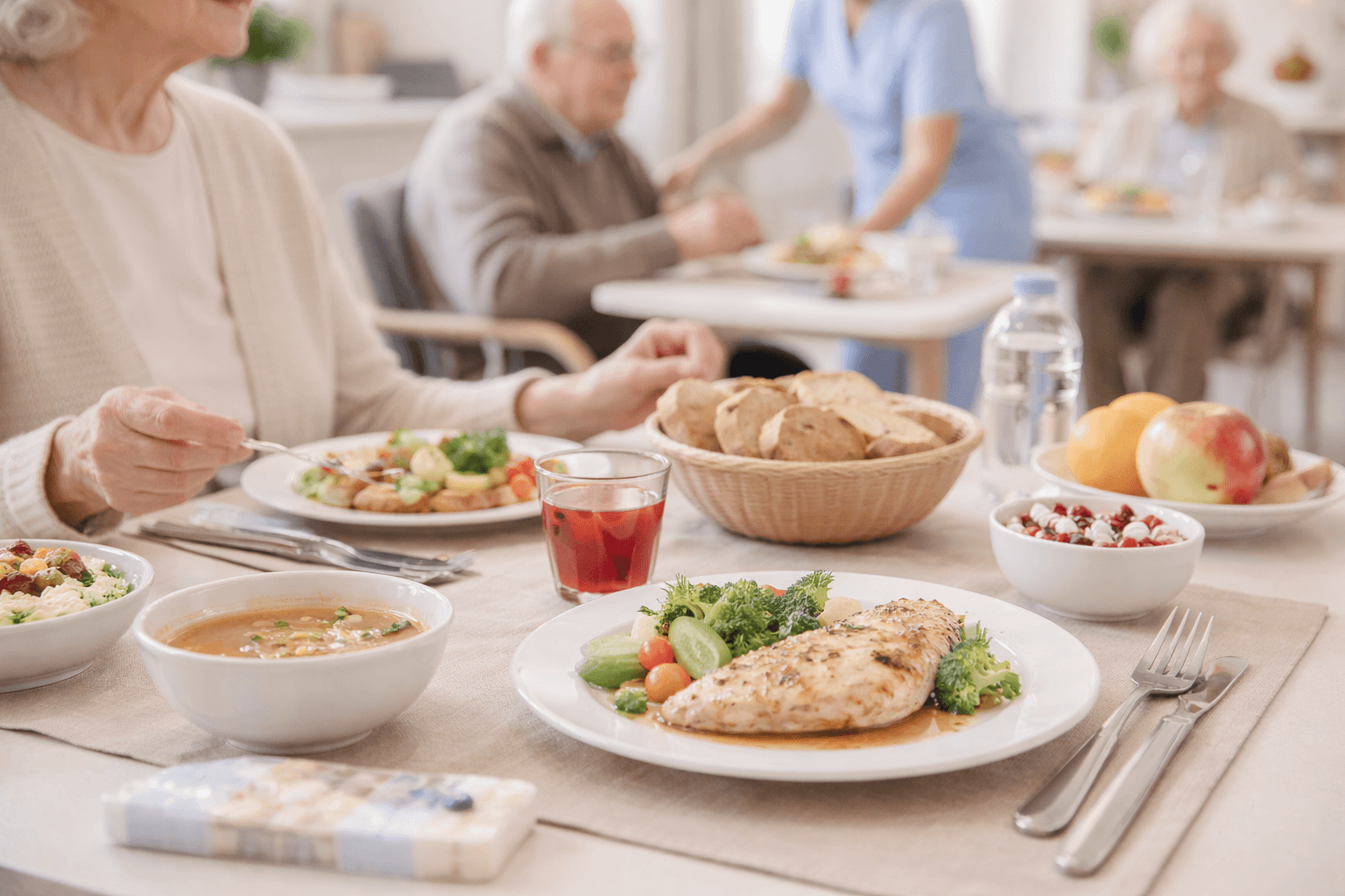 Четырёхразовое питание в пансионате «Родные Сердца»: как обеспечивается баланс?